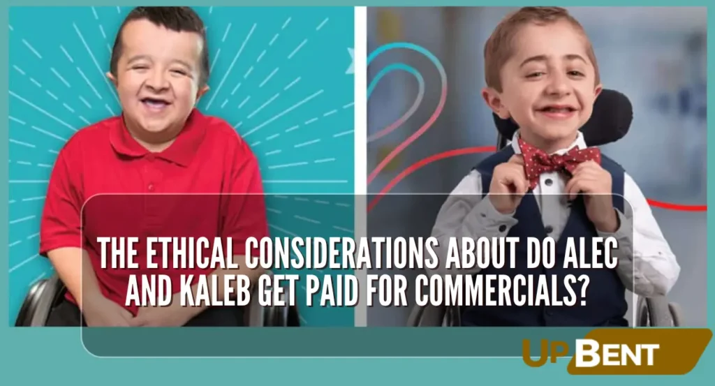 The Ethical Considerations about Do Alec and Kaleb Get Paid for Commercials